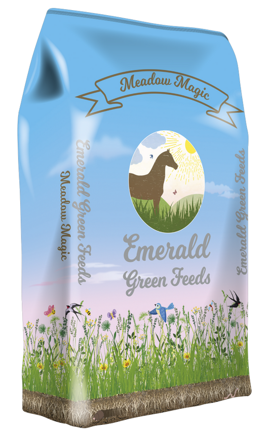 EMERALD GREEN Meadow Magic Grass Pellets