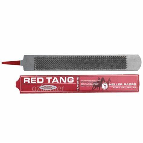 Heller Red Tang Rasp – Horseshoe Hub