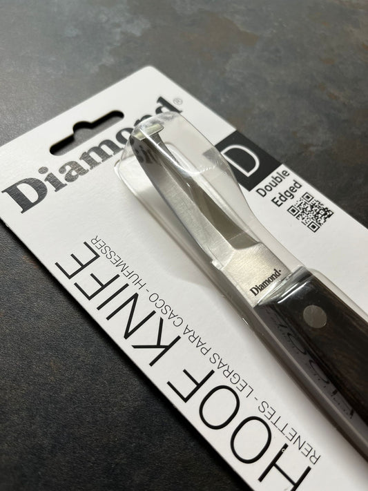 Diamond Double Edged Hoof Knife